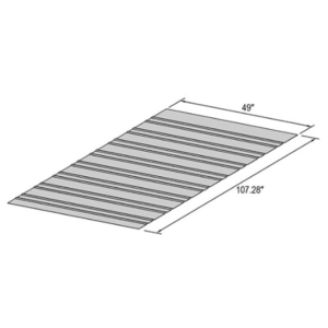 Side Panel, Aluminum, Corrugated
