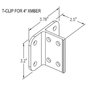 Crossmember T Clip