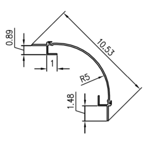Corner Post 111.75"