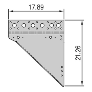 Rear Step Reinforcement Plate, CS