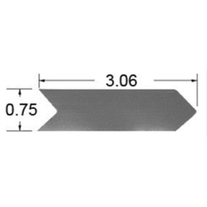 Corner Tab 3/4"