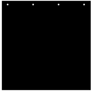 Mudflap, Plain Black