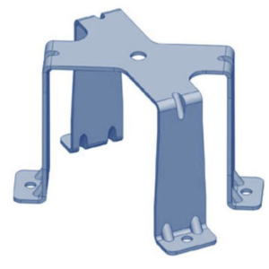 Hubodometer bracket